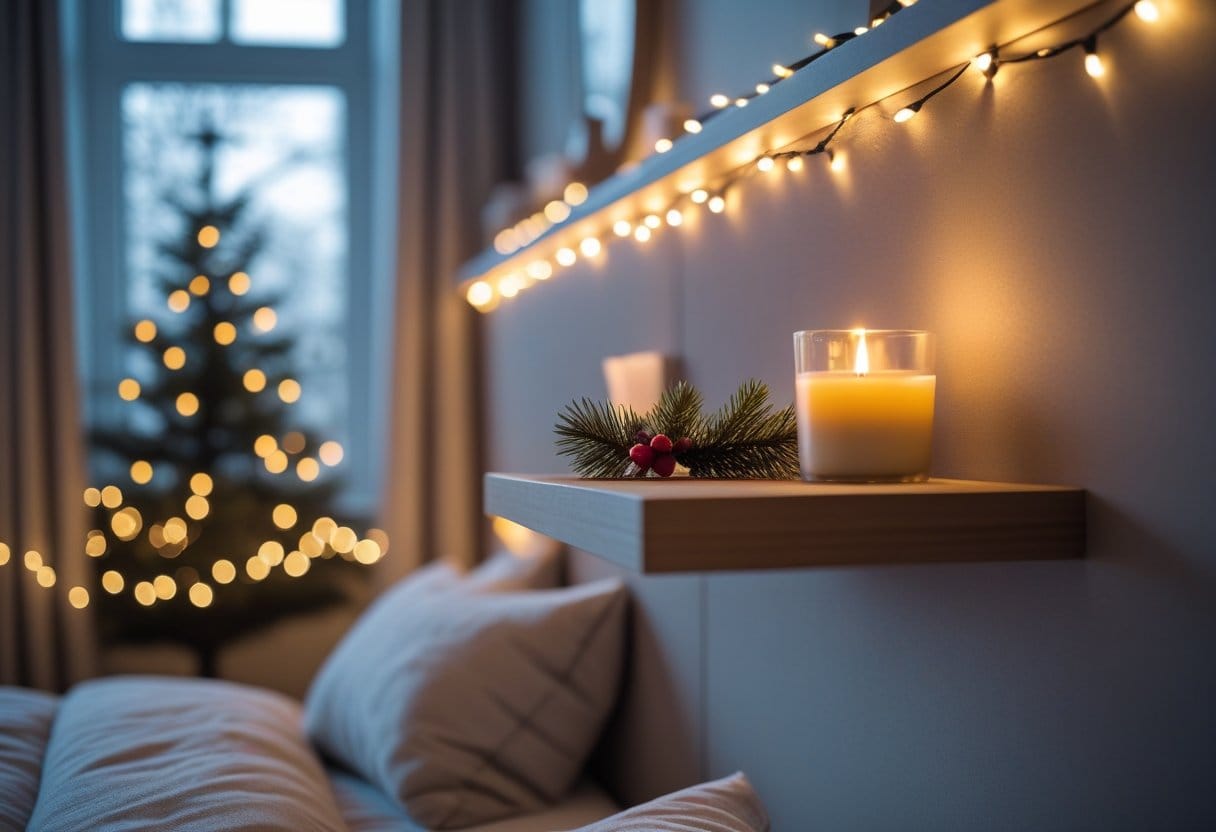 Read more about the article Sådan skaber du den perfekte julehygge med et væghængt sengebord